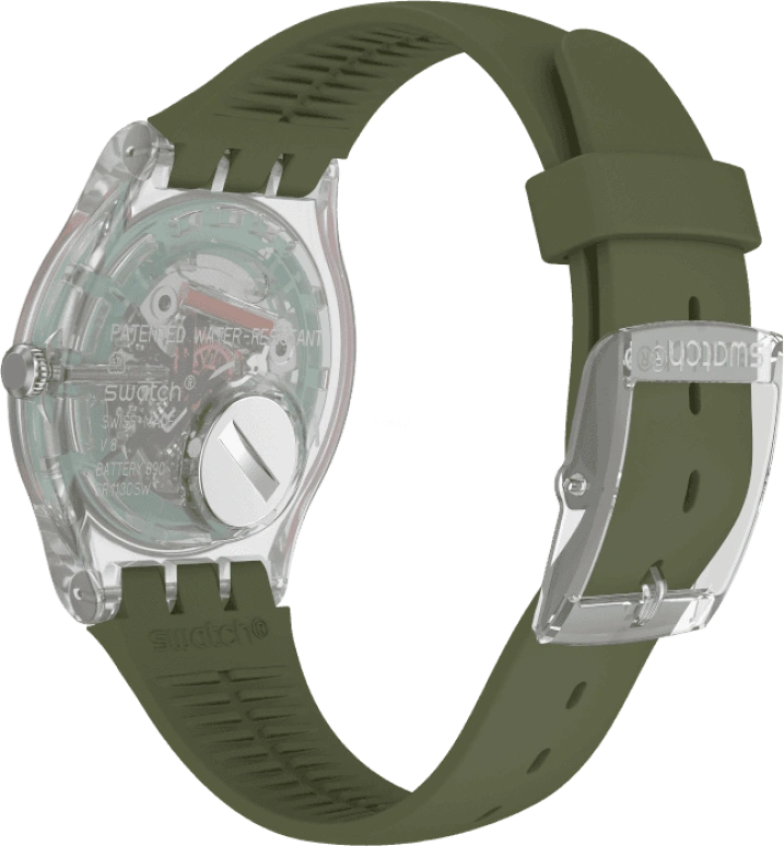 Swatch,Originals 41mm,41mm,Plastic,Pink,Quartz,Sapphire,Crystal Glass,Round,SUOK714
