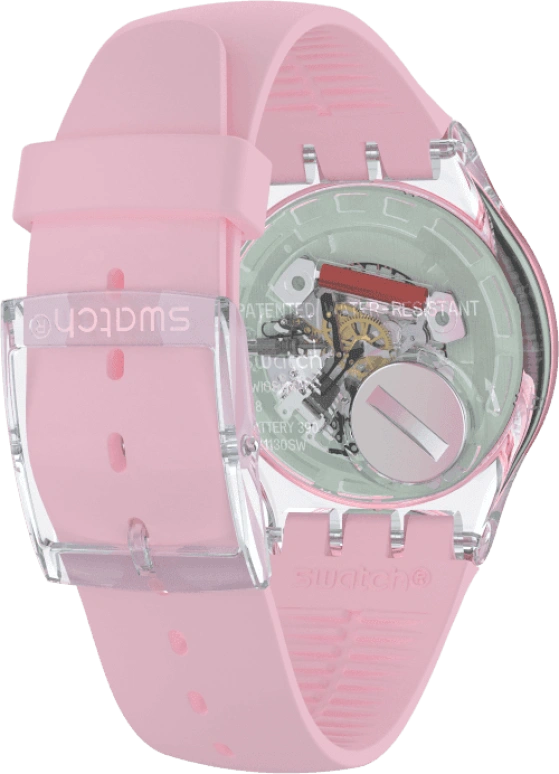 Swatch,Originals 41mm,41mm,Plastic,Pink Red,Red,SUOK710