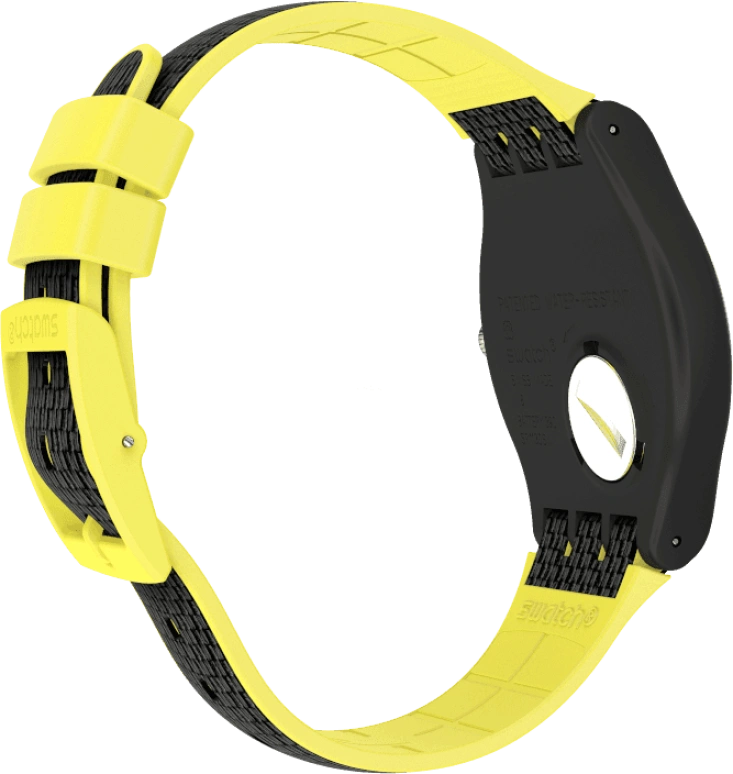Swatch,Originals 41mm,41mm,Plastic,Black,SUOB406