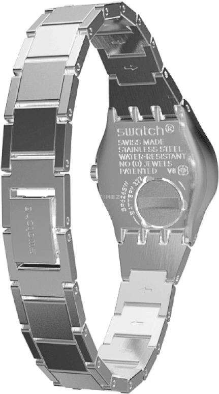 Swatch,IRONY 25mm,25mm,Stainless Steel,Blue,YSS222G