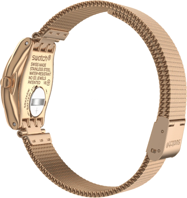 Swatch,IRONY 25x28.70mm,25x28.70mm,Rose Gold,YSG166M