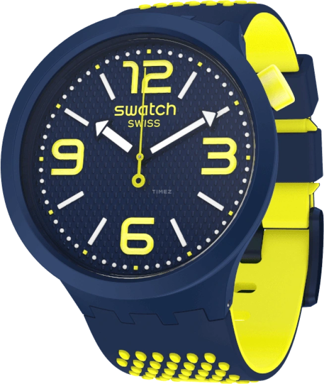 Swatch,THE BOLD 47mm,47mm,Plastic,Black,SO27N102