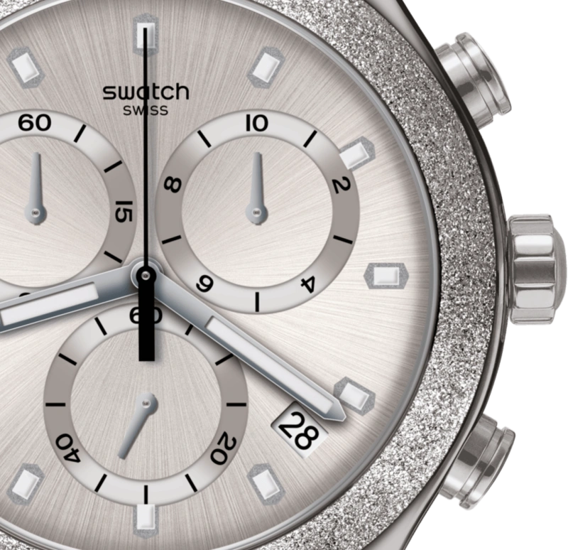 Swatch,IRONY 43x49mm,43x49mm,YVS472G