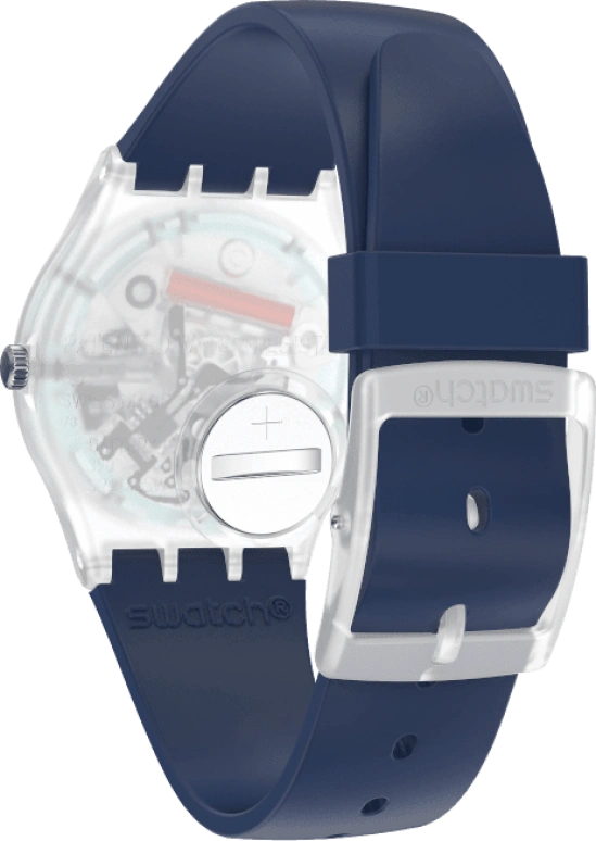 Swatch,Originals 34mm,34mm,Blue,Open,GE725