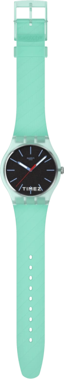 Swatch,Originals 41mm,41mm,Bio-sourced,Black,Quartz,Bio-sourced,Glass,Round,SO29L103