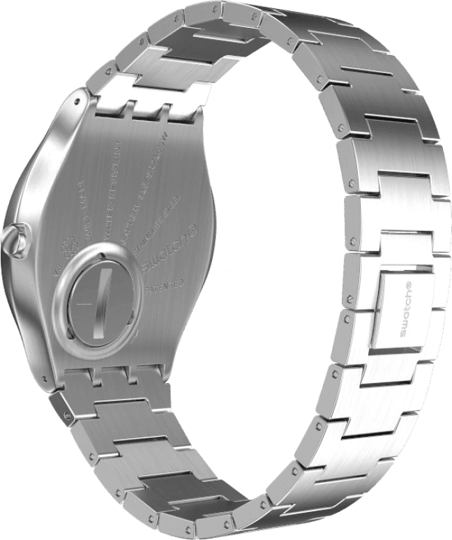 Swatch,SKIN ,Stainless Steel,Blue,SS07S106G