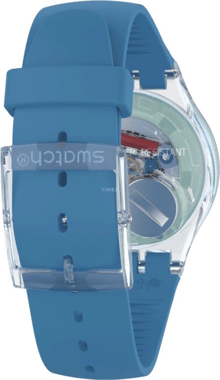 Swatch,Originals 41mm,41mm,Plastic,Blue,SUOK711