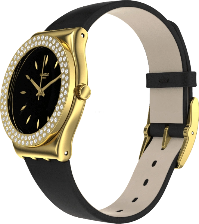 Swatch,IRONY 33x0.38mm,33x0.38mm,Black,YLG141