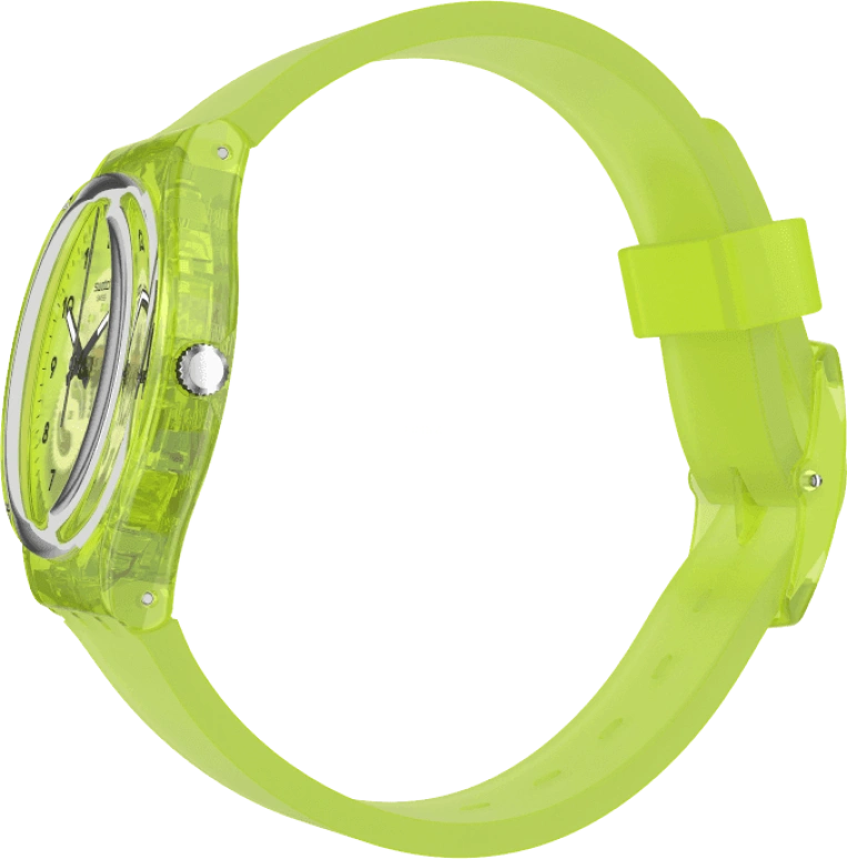 Swatch,Originals 34mm,34mm,Plastic,Green,GG227