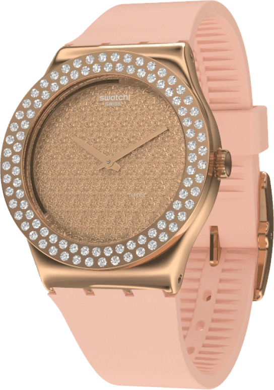 Swatch,IRONY 33x38mm,33x38mm,Pink,YLG140