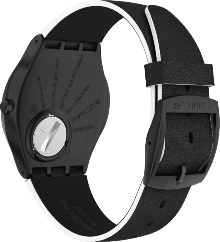 Swatch,SKIN ,Black,SS07B101