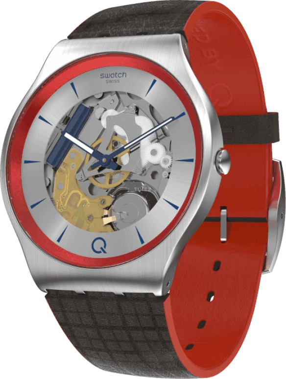 Swatch,Other ,Stainless Steel,Sapphire,Crystal Glass,SS07Z102