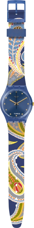 Swatch,Originals 34mm,34mm,Plastic,Blue,Quartz,Round,GN263