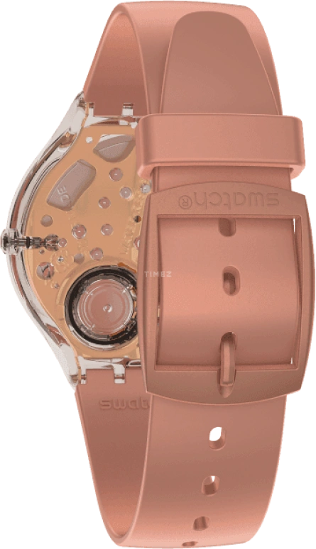 Swatch,SKIN 36.80mm,36.80mm,Plastic,Pink,SVOK108