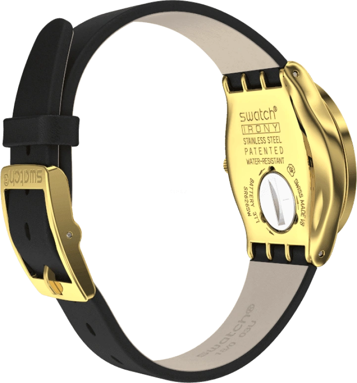 Swatch,IRONY 33x0.38mm,33x0.38mm,Black,YLG141