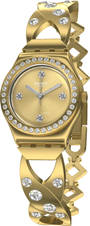 Swatch,IRONY 25mm,25mm,Gold,YSG164G