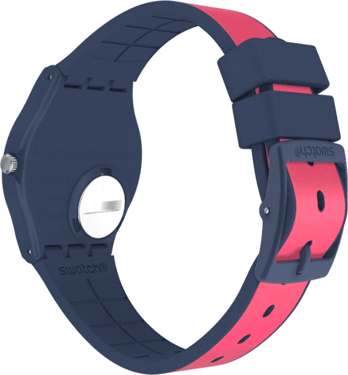 Swatch,Originals 34mm,34mm,Plastic,Pink,GN264