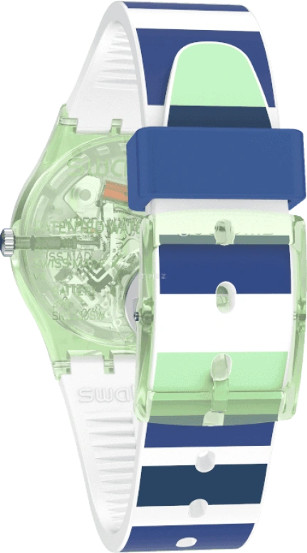 Swatch,Originals 34mm,34mm,Plastic,White,Open,GG711