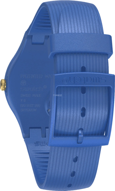 Swatch,Originals 41mm,41mm,Plastic,Blue,SUON143