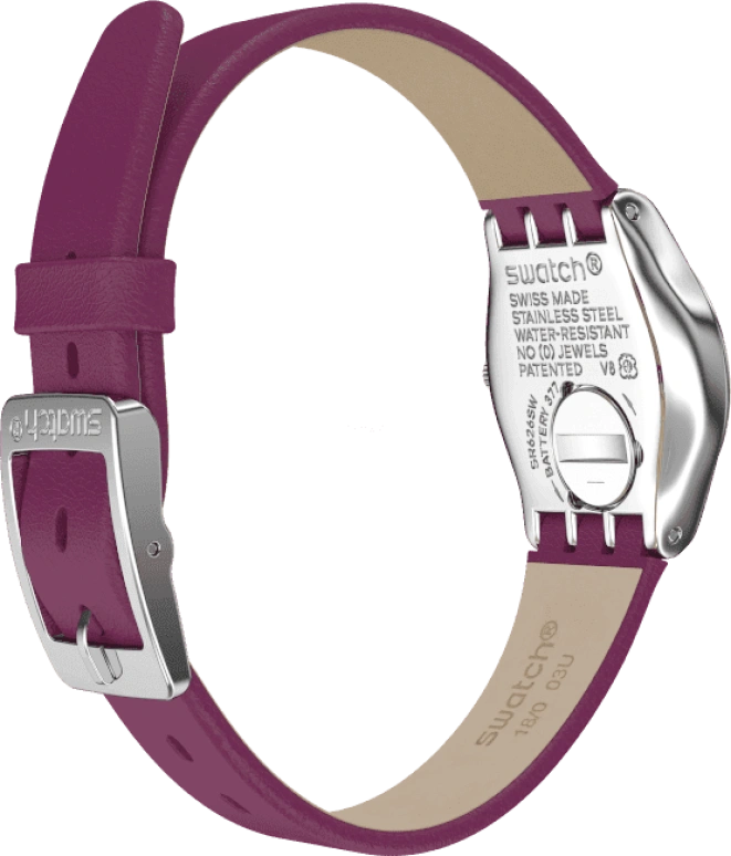 Swatch,IRONY 25mm,25mm,Red,Sapphire,Crystal Glass,YSS330