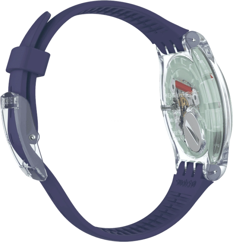 Swatch,Originals 41mm,41mm,Plastic,Purple,SUOK712