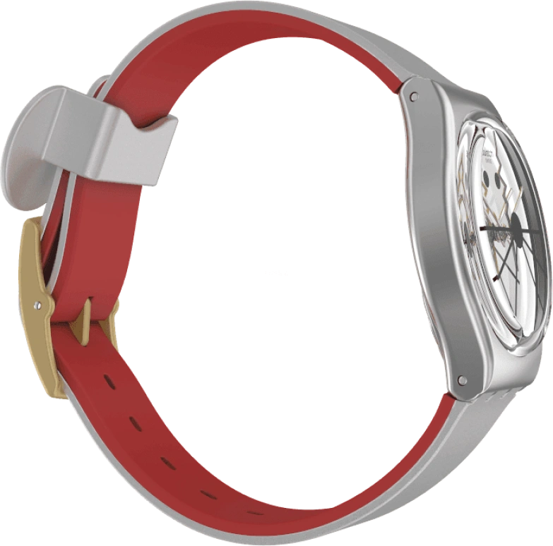 Swatch,Originals 34mm,34mm,Plastic,Sapphire,Crystal Glass,GZ327