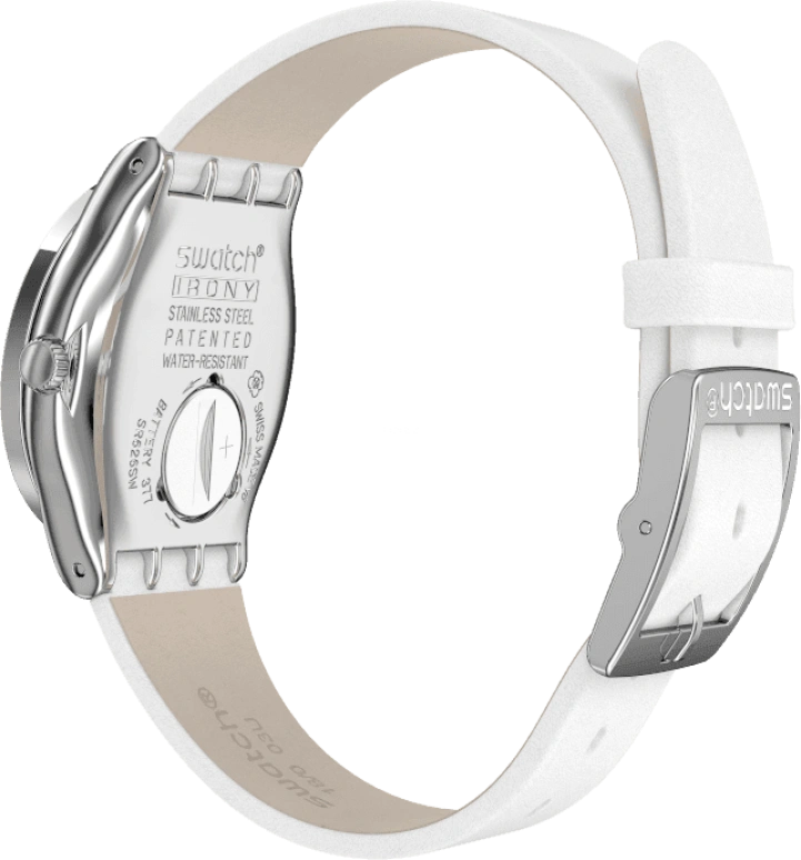 Swatch,IRONY 33mm,33mm,White,YLS217