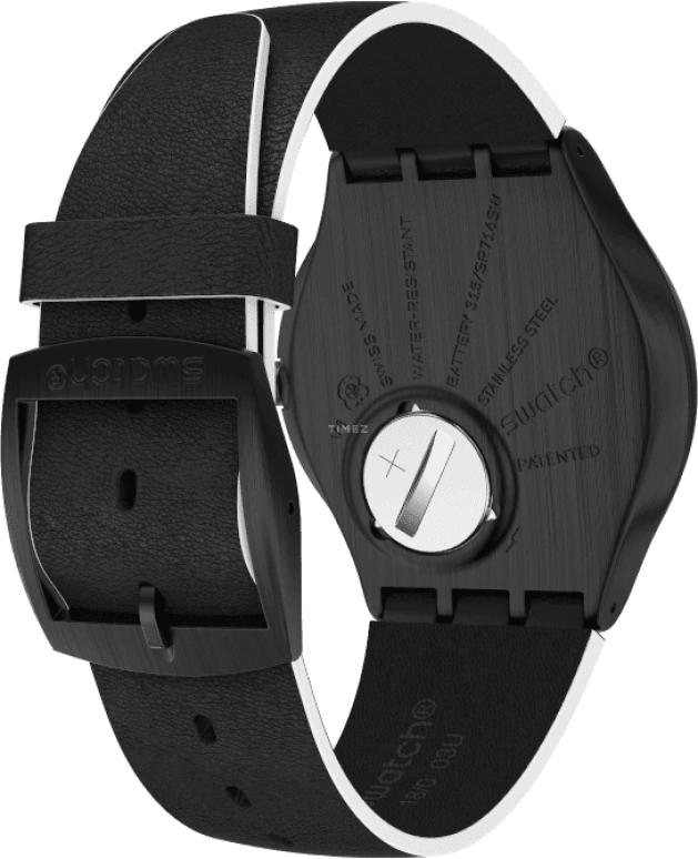 Swatch,SKIN ,Black,SS07B101