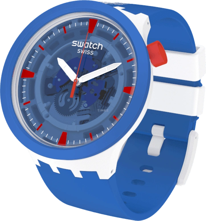 Swatch,THE BOLD 47mm,47mm,Bioceramic,Ceramic,Sapphire,Crystal Glass,SB03Z100