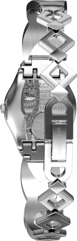 Swatch,IRONY 25mm,25mm,Stainless Steel,Silver White,YSS332G