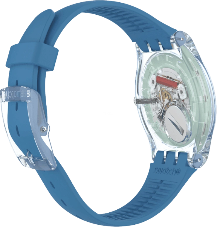 Swatch,Originals 41mm,41mm,Plastic,Blue,SUOK711