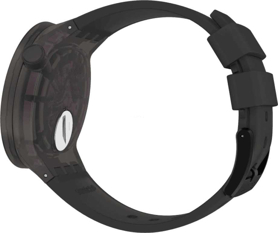 Swatch,THE BOLD 47mm,47mm,Plastic,Purple,SO27B113
