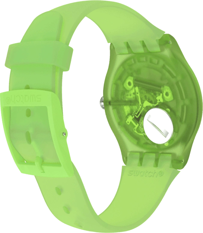 Swatch,Originals 41x47.40mm,41x47.40mm,Plastic,Green,SUOG118