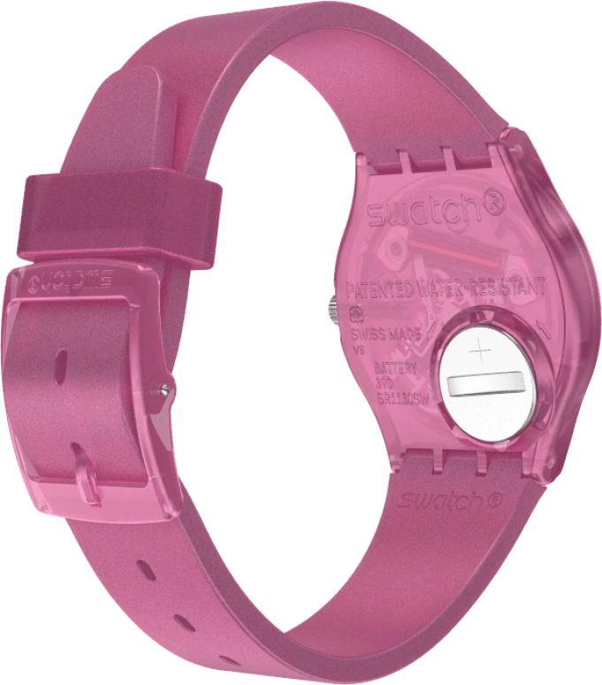 Swatch,Originals 34mm,34mm,Pink,Open,GP170