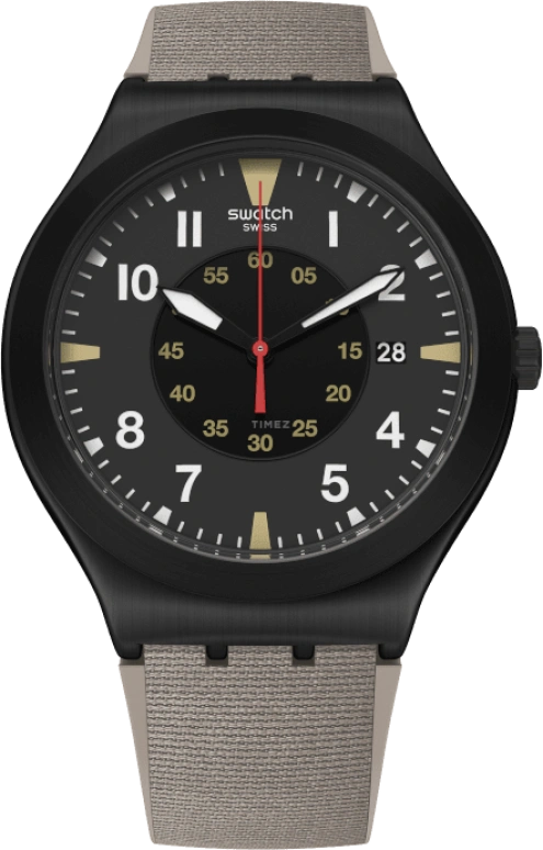 Swatch,IRONY 42.70x47.20mm,42.70x47.20mm,Black,YWB406