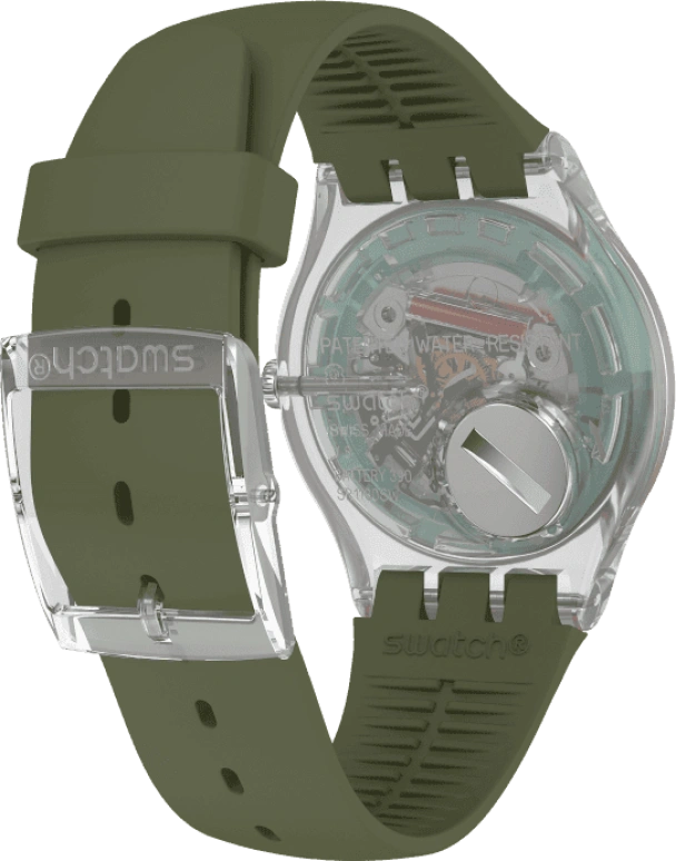 Swatch,Originals 41mm,41mm,Plastic,Pink,Quartz,Sapphire,Crystal Glass,Round,SUOK714
