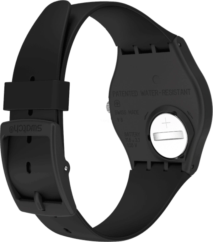 Swatch,Originals 34mm,34mm,Plastic,White,Quartz,Date,Day,GB743