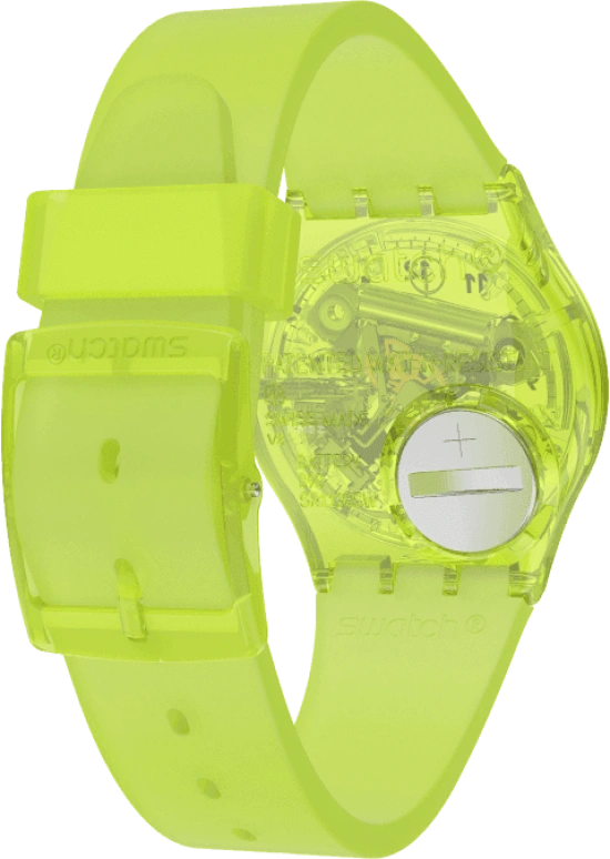 Swatch,Originals 34mm,34mm,Plastic,Green,GG227