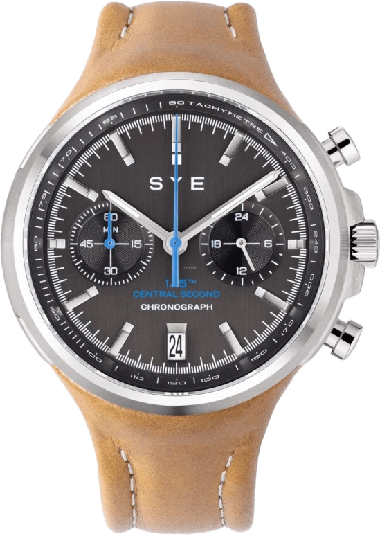 SYE,MOT1ON 40.50mm,40.50mm,Stainless Steel,Black,Quartz,Chronograph,Date,MCFE,MCFE-BL-IM