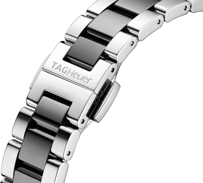 TAG Heuer,Aquaracer 35mm,35mm,Ceramic,Stainless Steel,Black,Quartz,Day,Sapphire,WAY131C,WAY131C.BA0913