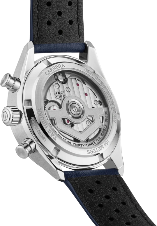 TAG Heuer,Carrera 42mm,42mm,Stainless Steel,Blue,White,Automatic,Chronograph,Tourbillon,CBS5013,CBS5013.EB0375