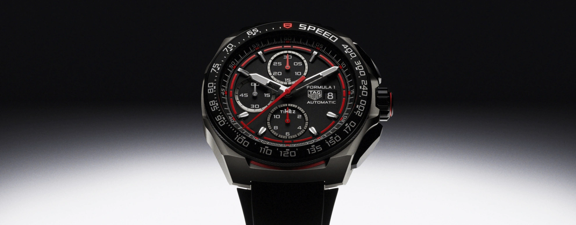 TAG Heuer,Formula 1 44mm,44mm,Titanium,Black,Automatic,Chronograph,Day,CBZ2082,CBZ2082.FT8096