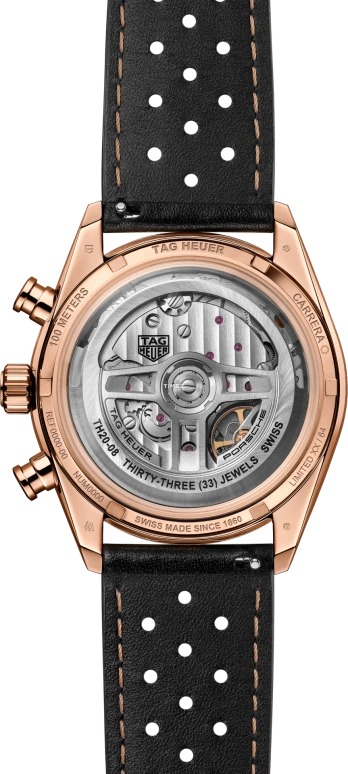 TAG Heuer,Carrera 42mm,42mm,Rose Gold,Black,Automatic,Chronograph,Day,CBS2043,CBS2043.EB0420