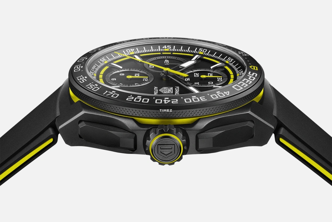 TAG Heuer,Formula 1 44mm,44mm,Titanium,Black,Automatic,Chronograph,Day,CBZ2086,CBZ2086.FT8098