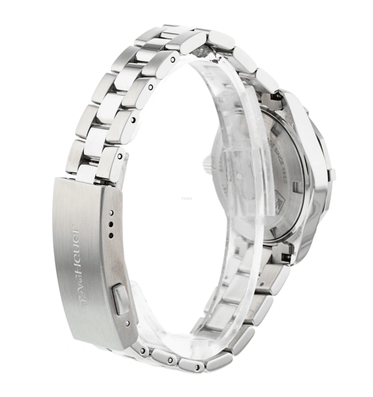 TAG Heuer,Aquaracer 27mm,27mm,Stainless Steel,Black,Quartz,Day,26280hours,WAF1410,WAF1410.BA0823