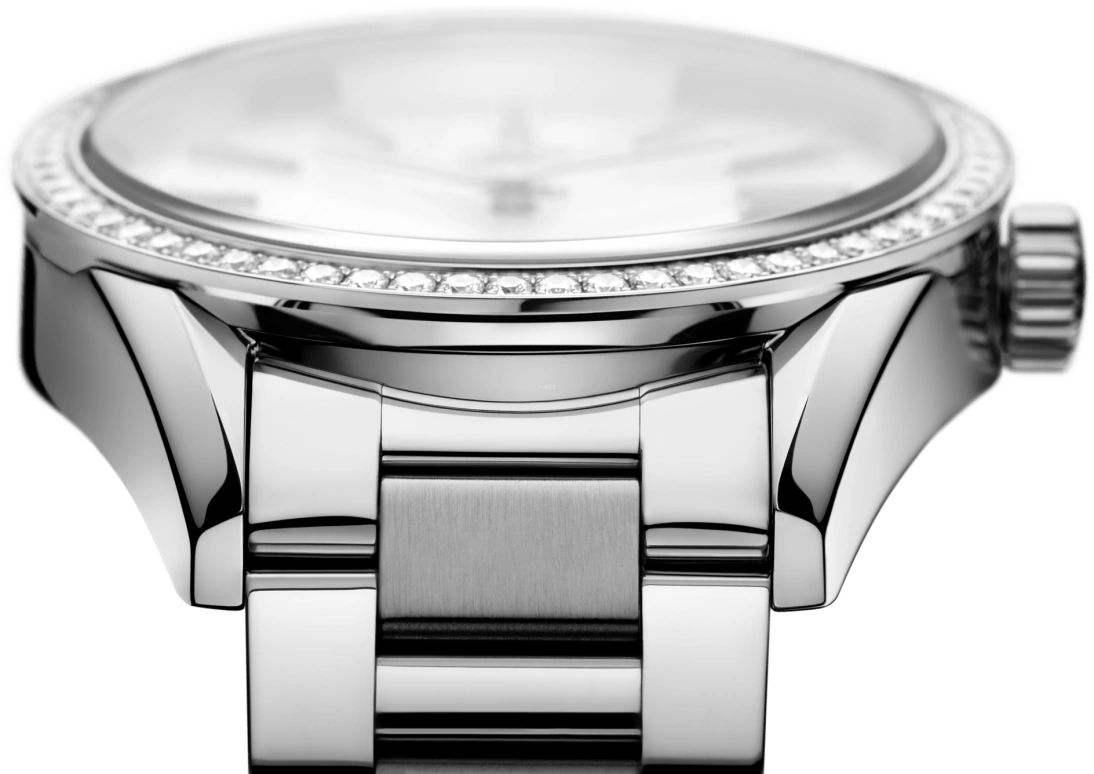 TAG Heuer,Carrera 32mm,32mm,Stainless Steel,White,Quartz,Day,Sapphire,WAR1315,WAR1315.BA0778