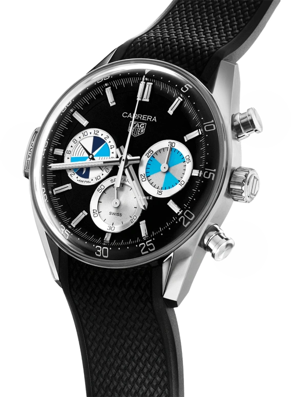 TAG Heuer,Carrera 42mm,42mm,Stainless Steel,Silver,Automatic,Chronograph,Tide,CBS2014,CBS2014.FT6293