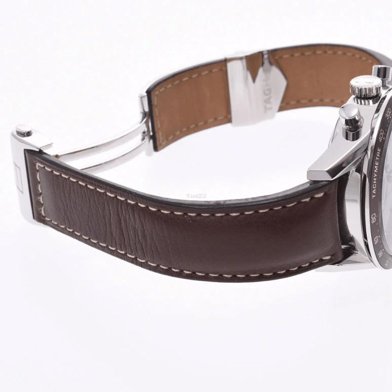 TAG Heuer,Carrera 41mm,41mm,Stainless Steel,Brown,Automatic,Chronograph,Day,CV2013,CV2013.FC6206