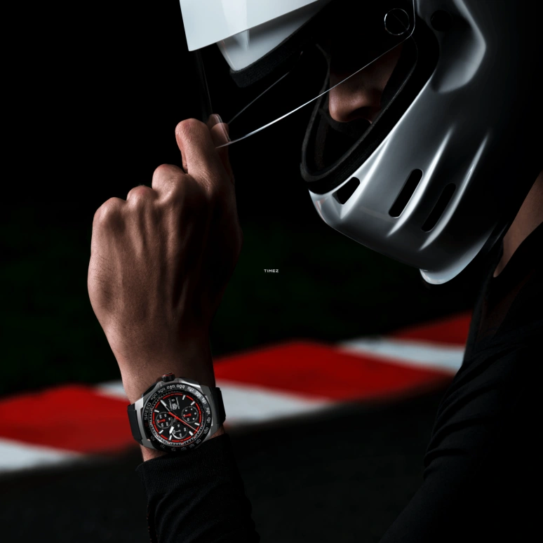 TAG Heuer,Formula 1 44mm,44mm,Titanium,Black,Automatic,Chronograph,Day,CBZ2082,CBZ2082.FT8096