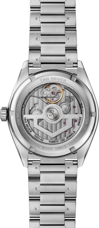 TAG Heuer,Carrera 41mm,41mm,Stainless Steel,Black,Automatic,Date,Day,WDA2111,WDA2111.BD0001
